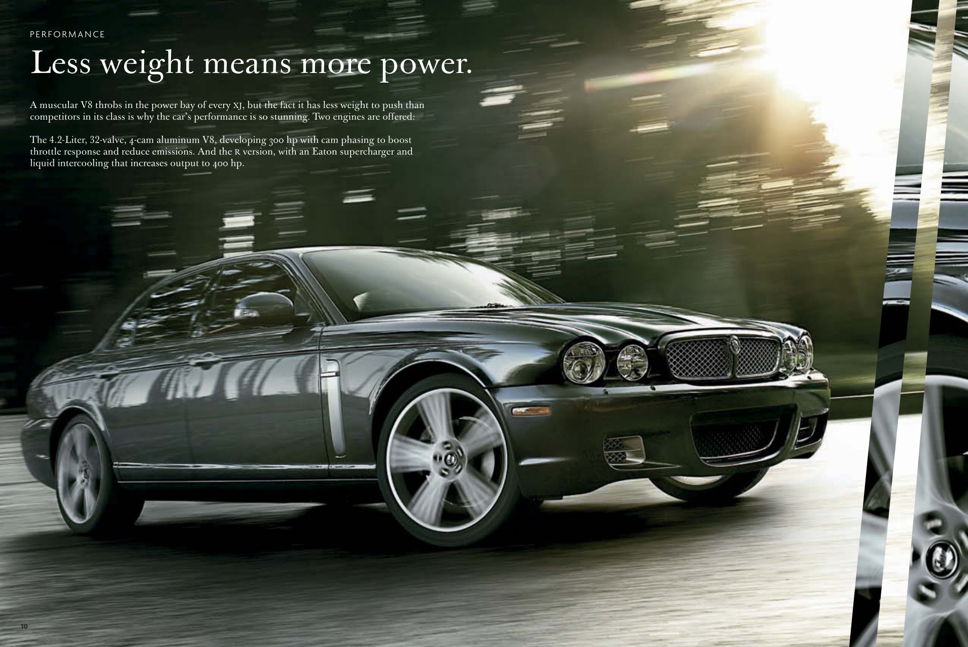 2009 Jaguar XJ Brochure Page 2